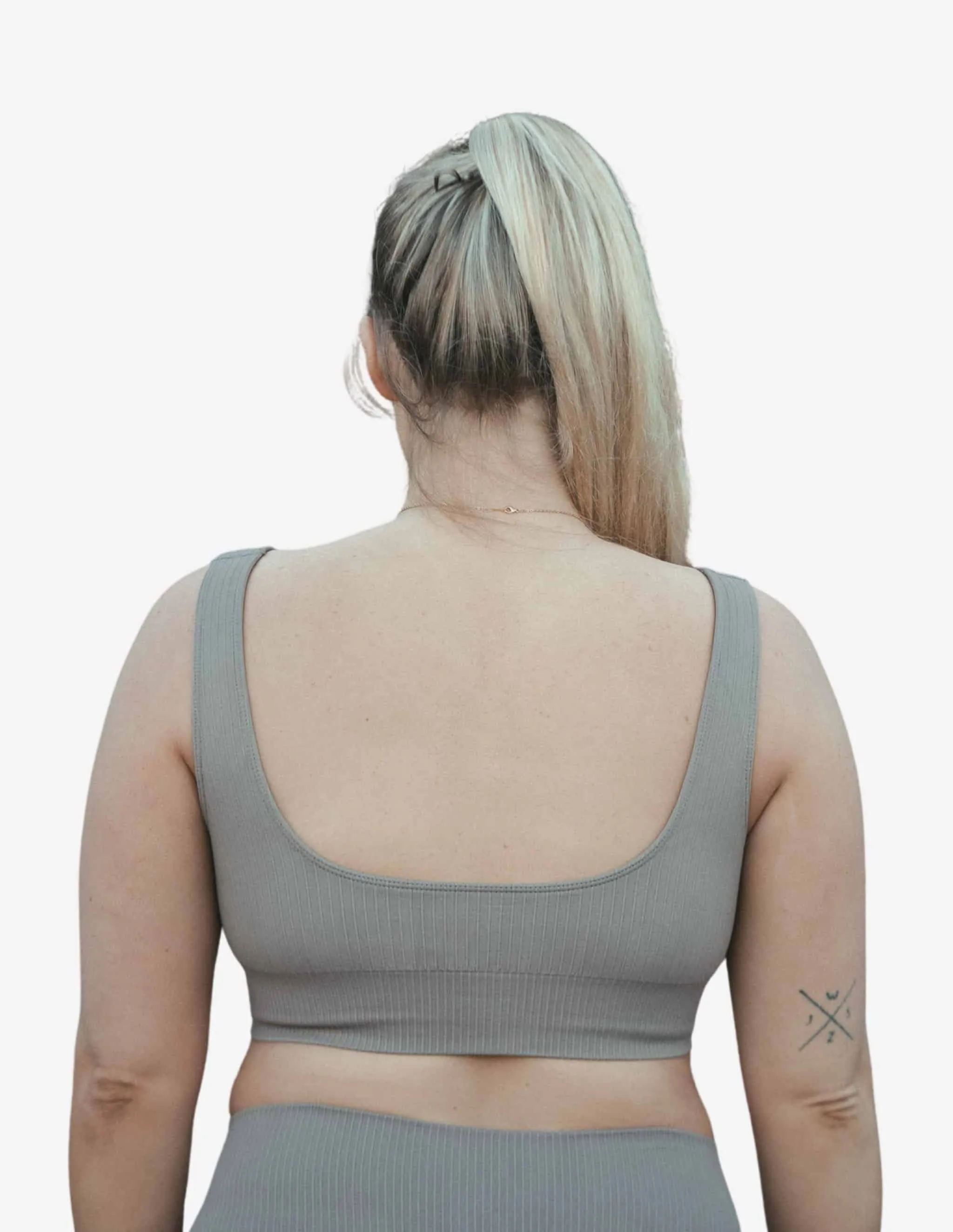 Espresso Seamless Bra Grey