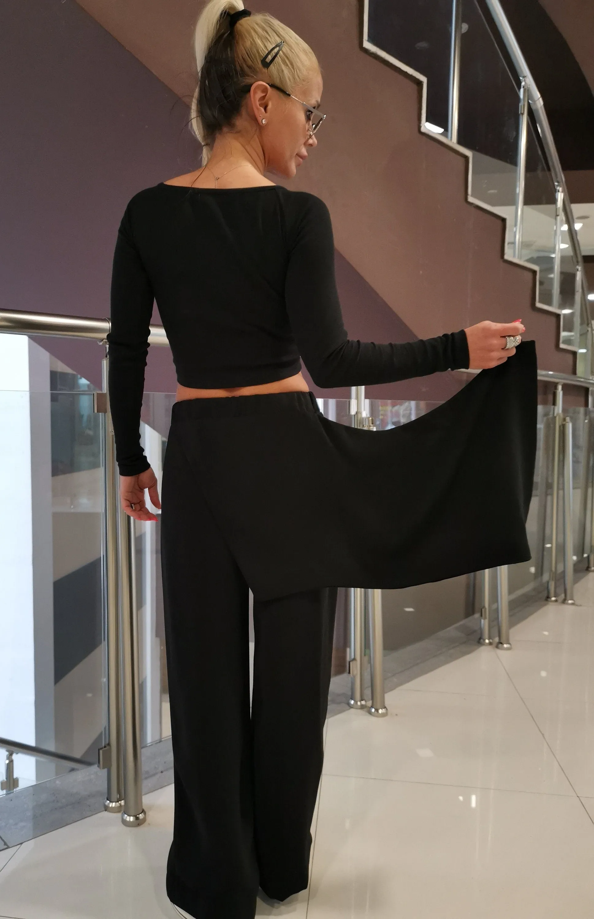Extravagant Black Pants, Loose Pants, Casual Trousers, Pants & Skirt, Comfortable Pants, Party Trousers, Gothic Pants