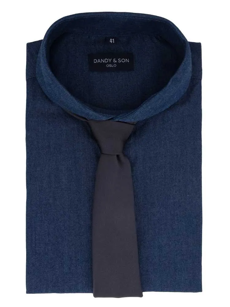 Extreme Cutaway Denim Shirt
