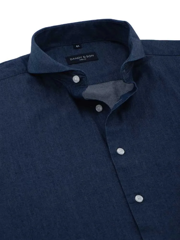 Extreme Cutaway Denim Shirt