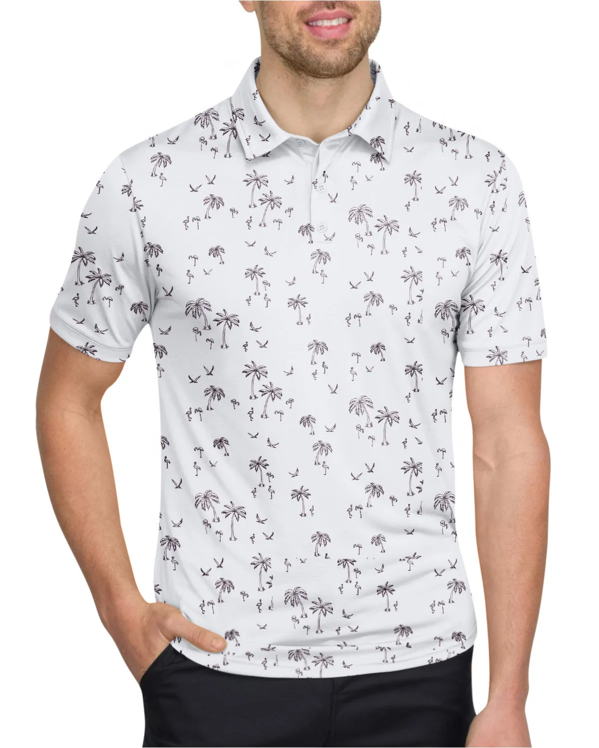 Extreme Deal - Men’s Print Golf Polos
