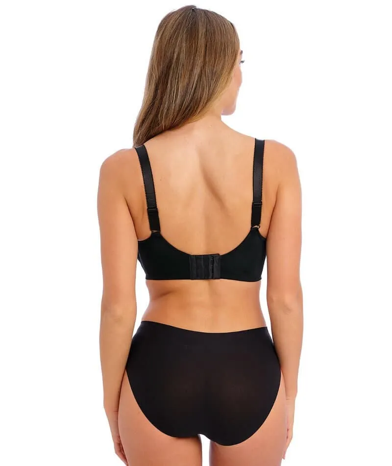 Fantasie Smoothease Underwire Moulded T-Shirt Bra - Black