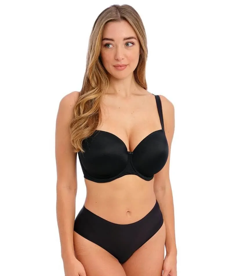 Fantasie Smoothease Underwire Moulded T-Shirt Bra - Black