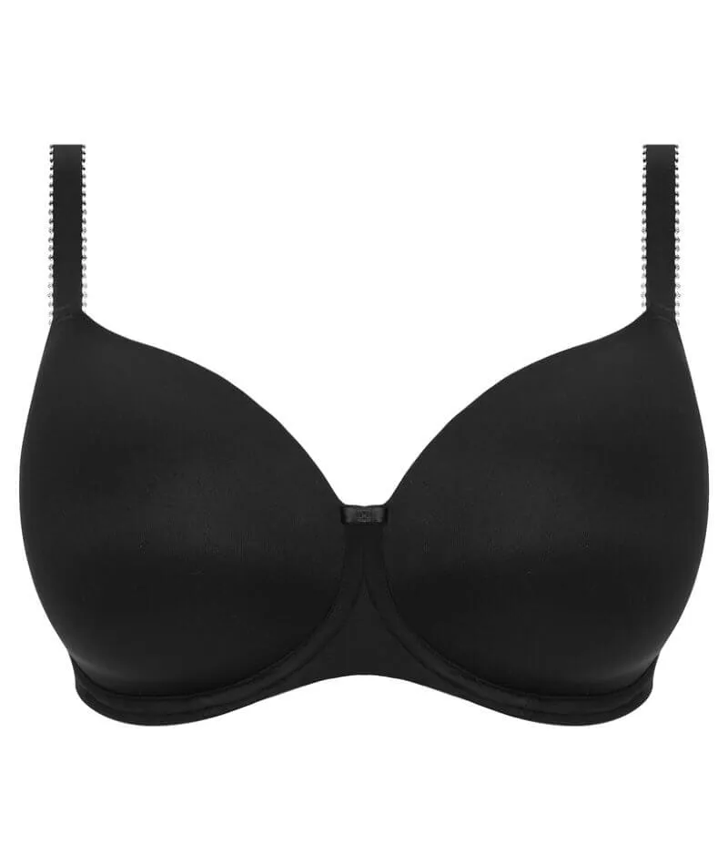 Fantasie Smoothease Underwire Moulded T-Shirt Bra - Black