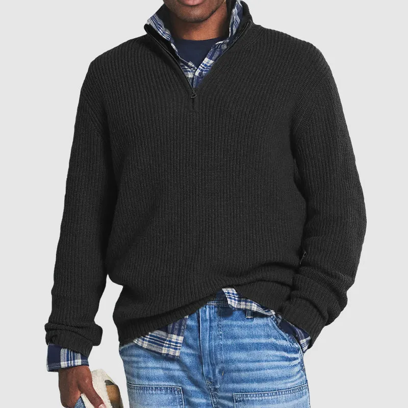 Fashion Street | Half Zip Sweater