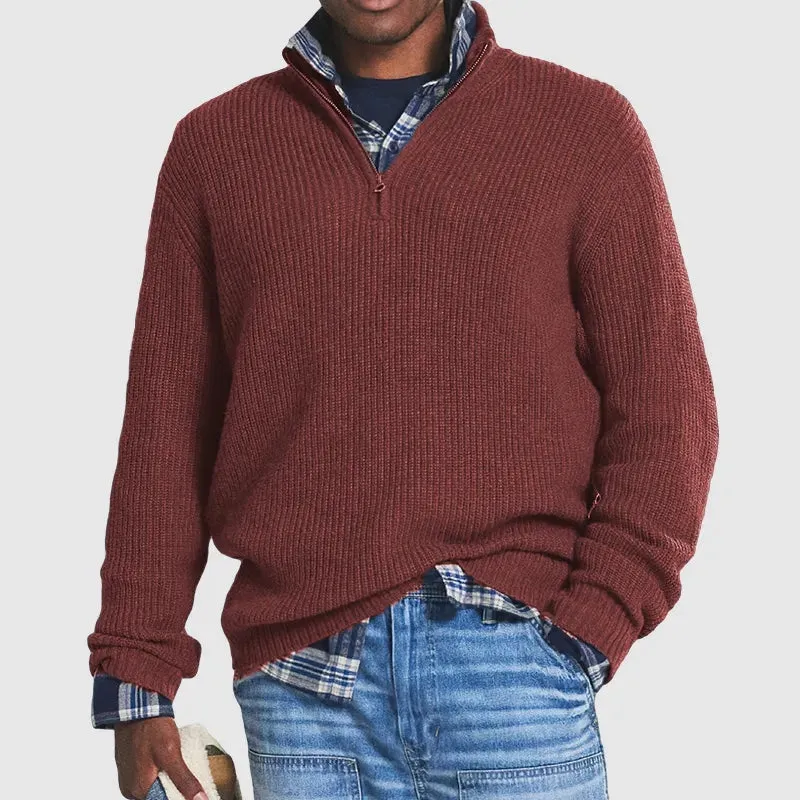 Fashion Street | Half Zip Sweater