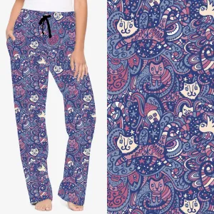 Feline Fantasy Lounge Pants
