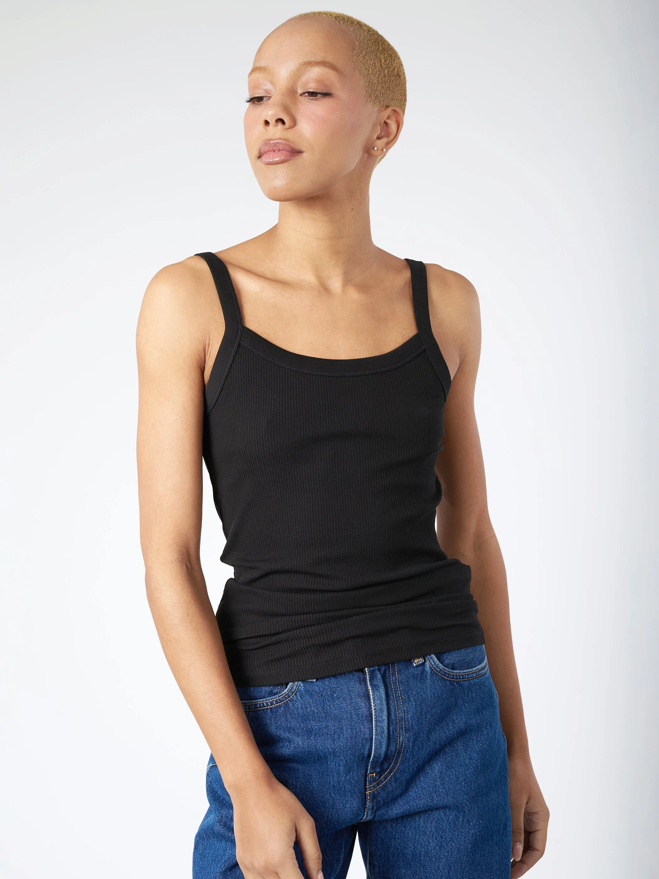 Fine Rib Singlet
