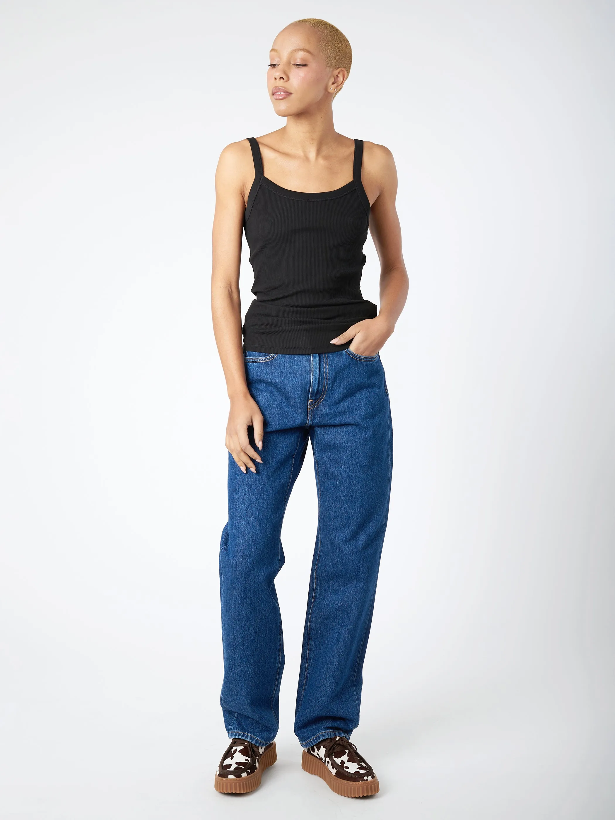 Fine Rib Singlet