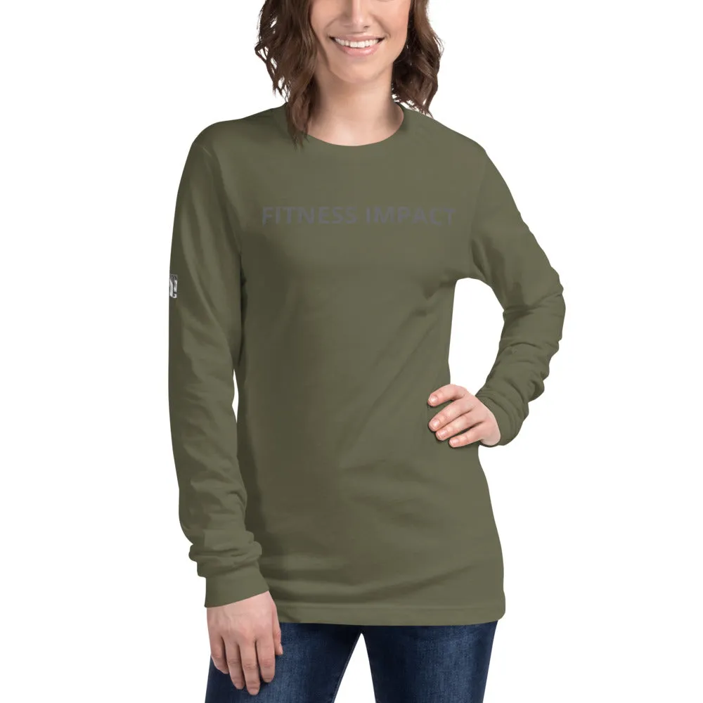Fitness Impact Long Sleeve Fashion Tee