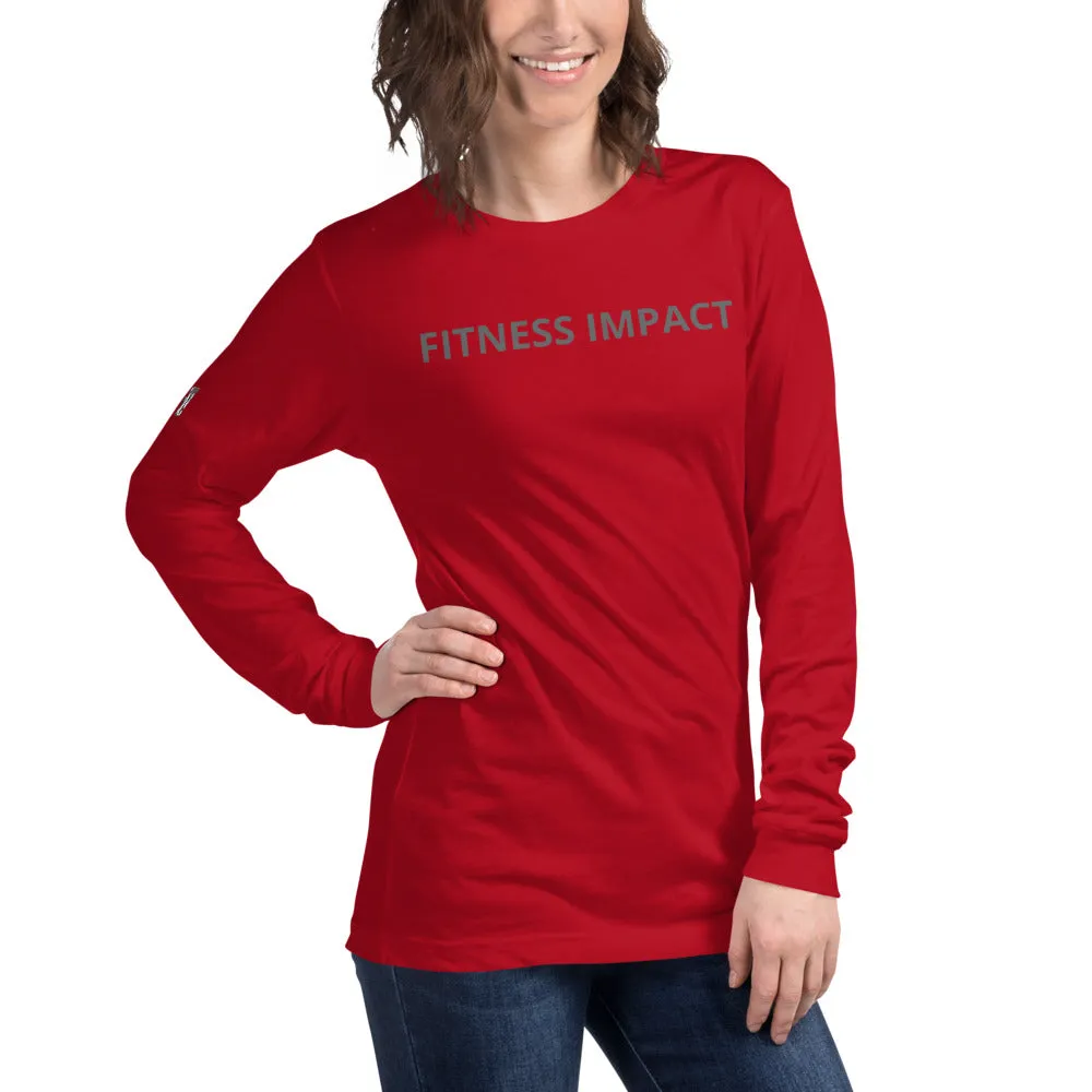 Fitness Impact Long Sleeve Fashion Tee