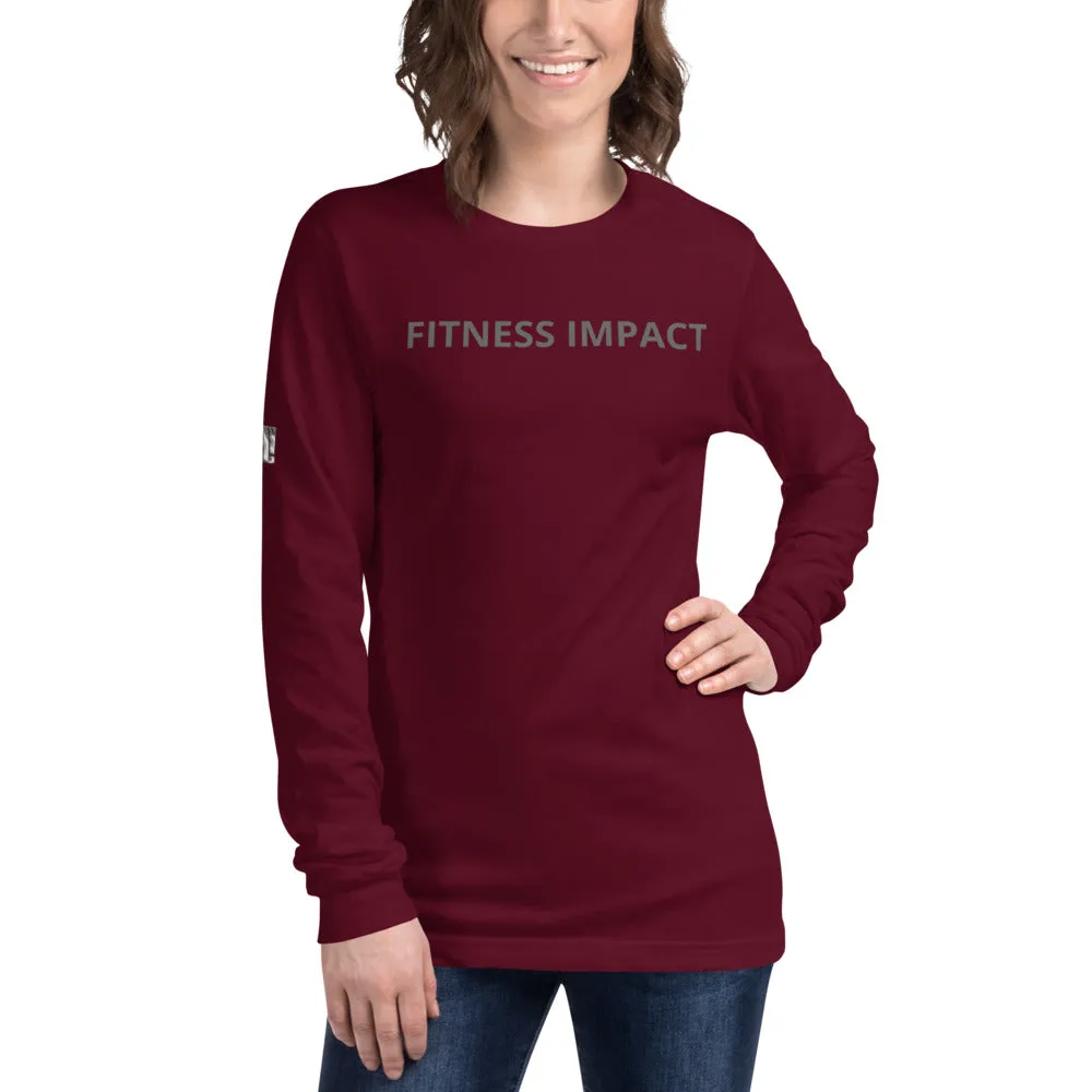 Fitness Impact Long Sleeve Fashion Tee