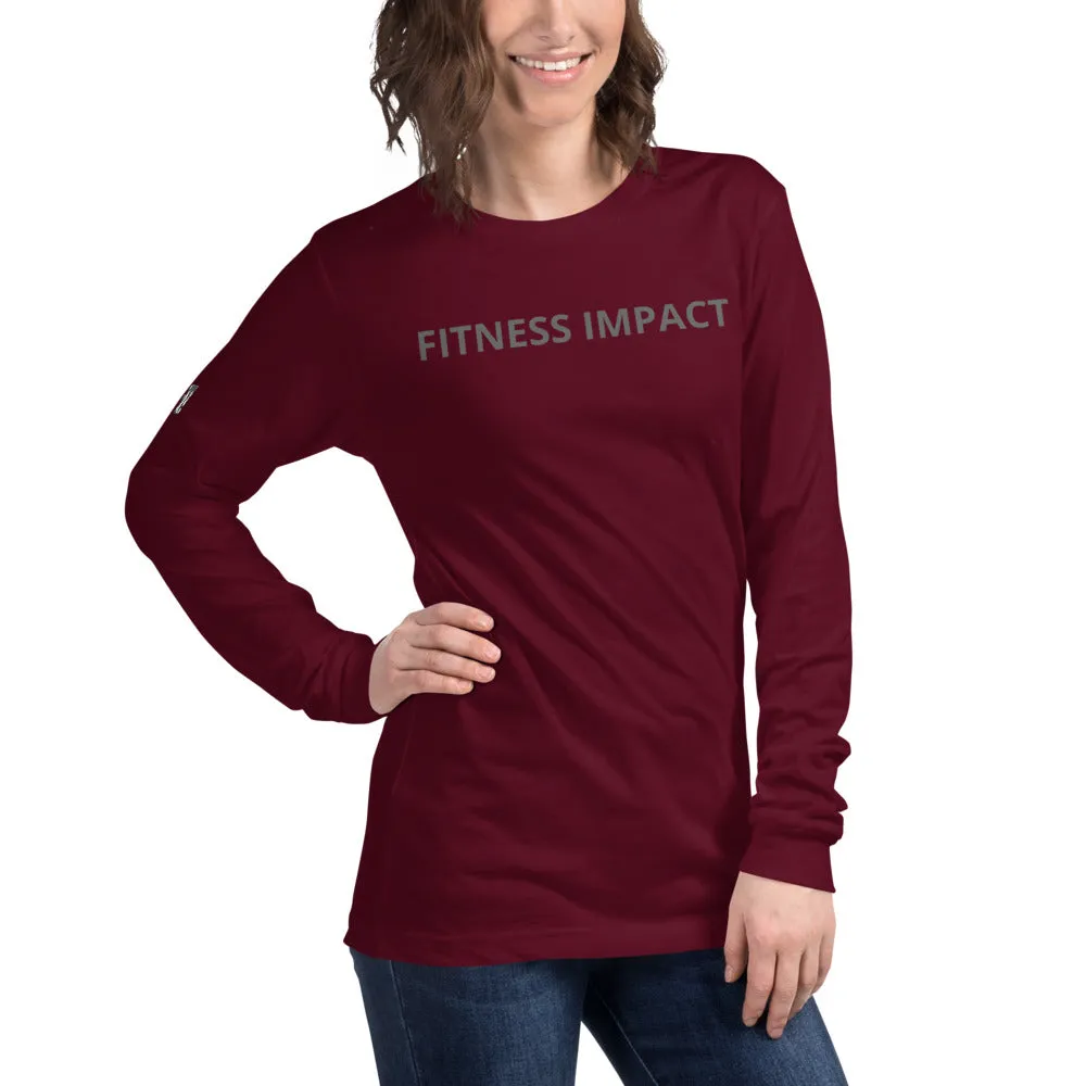 Fitness Impact Long Sleeve Fashion Tee