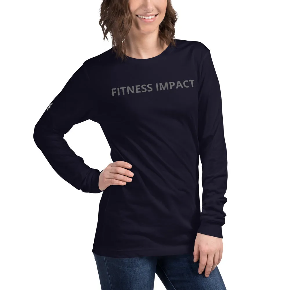 Fitness Impact Long Sleeve Fashion Tee