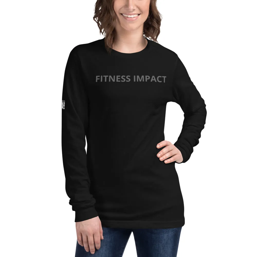 Fitness Impact Long Sleeve Fashion Tee
