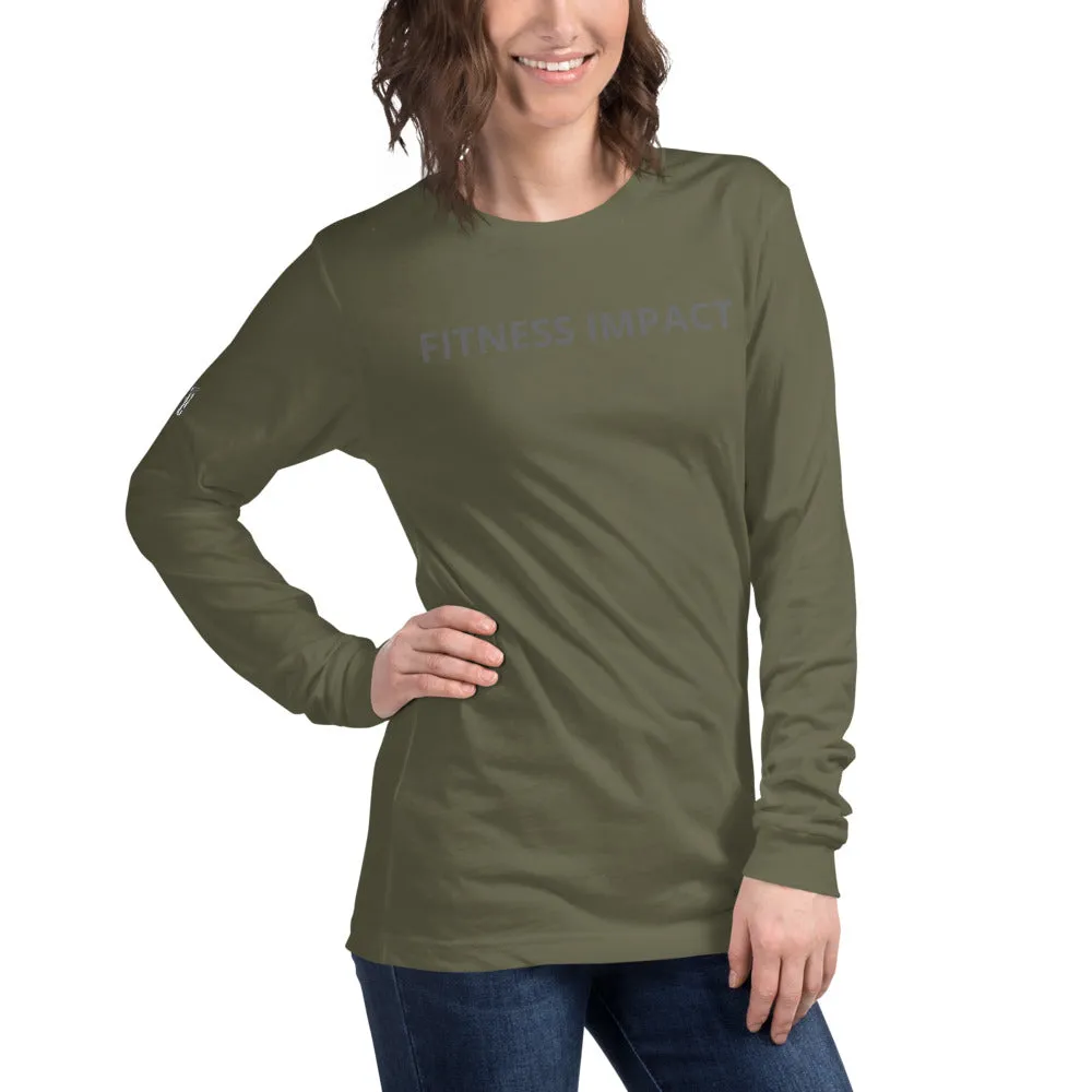 Fitness Impact Long Sleeve Fashion Tee