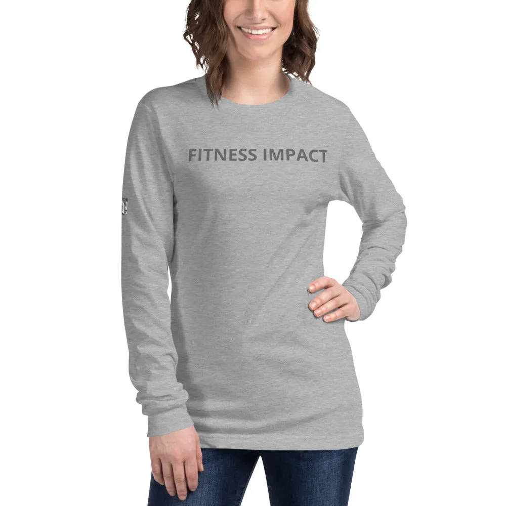 Fitness Impact Long Sleeve Fashion Tee