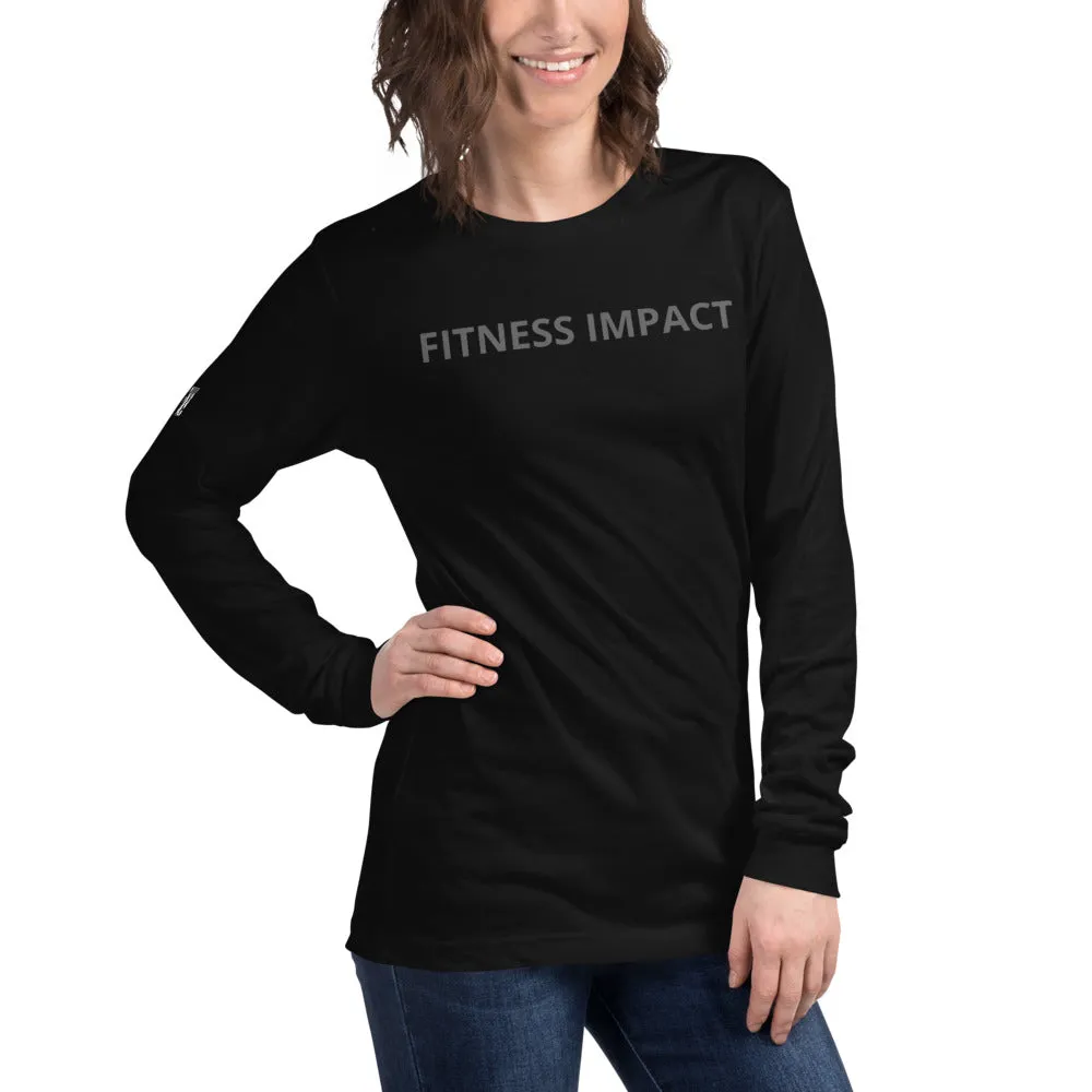 Fitness Impact Long Sleeve Fashion Tee