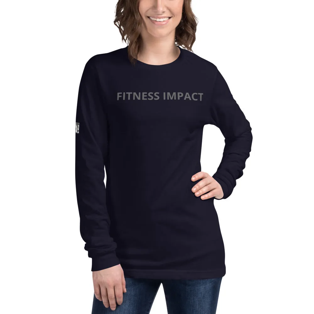 Fitness Impact Long Sleeve Fashion Tee