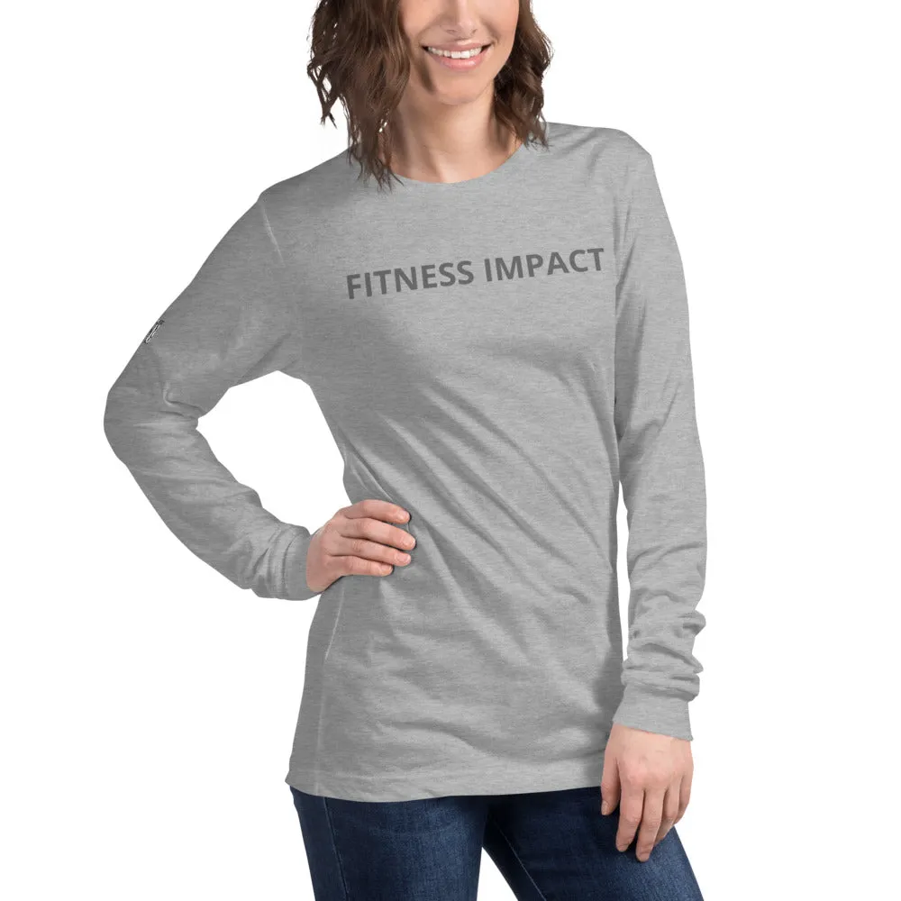 Fitness Impact Long Sleeve Fashion Tee
