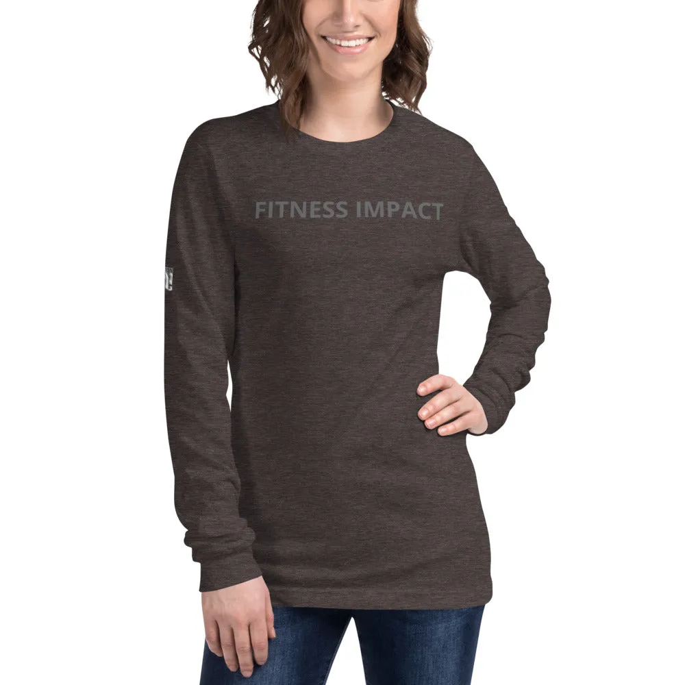 Fitness Impact Long Sleeve Fashion Tee