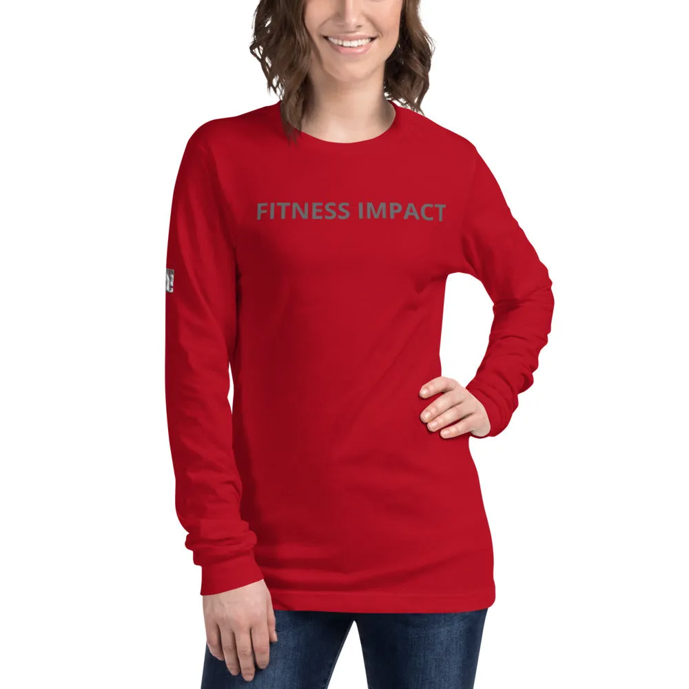 Fitness Impact Long Sleeve Fashion Tee