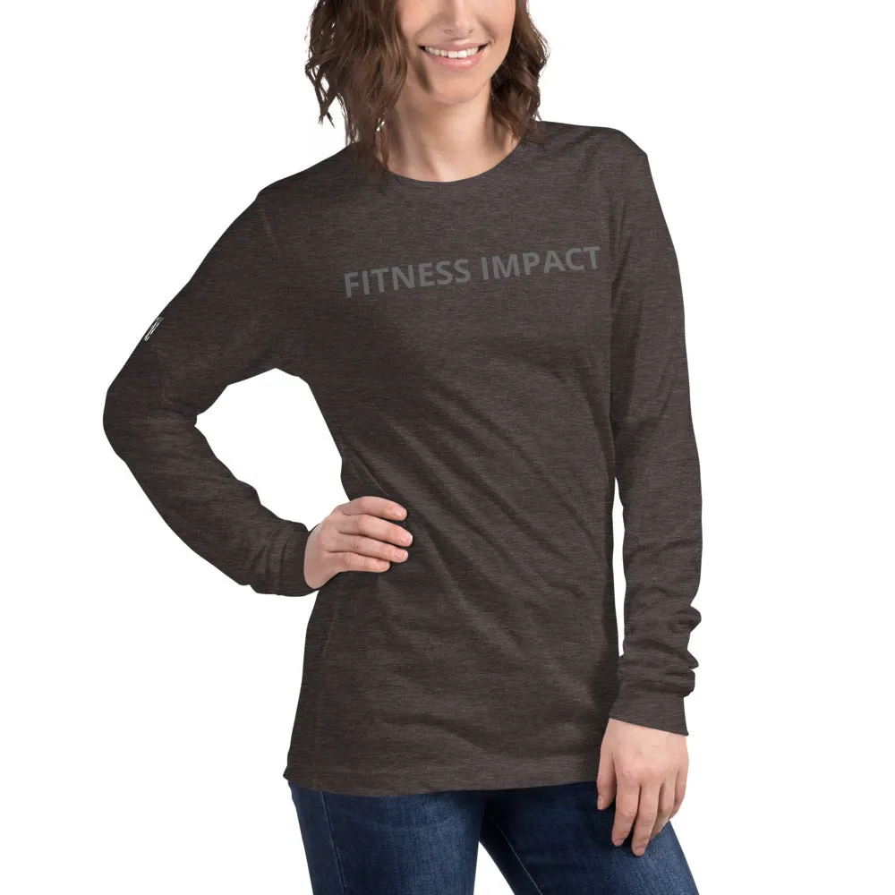 Fitness Impact Long Sleeve Fashion Tee