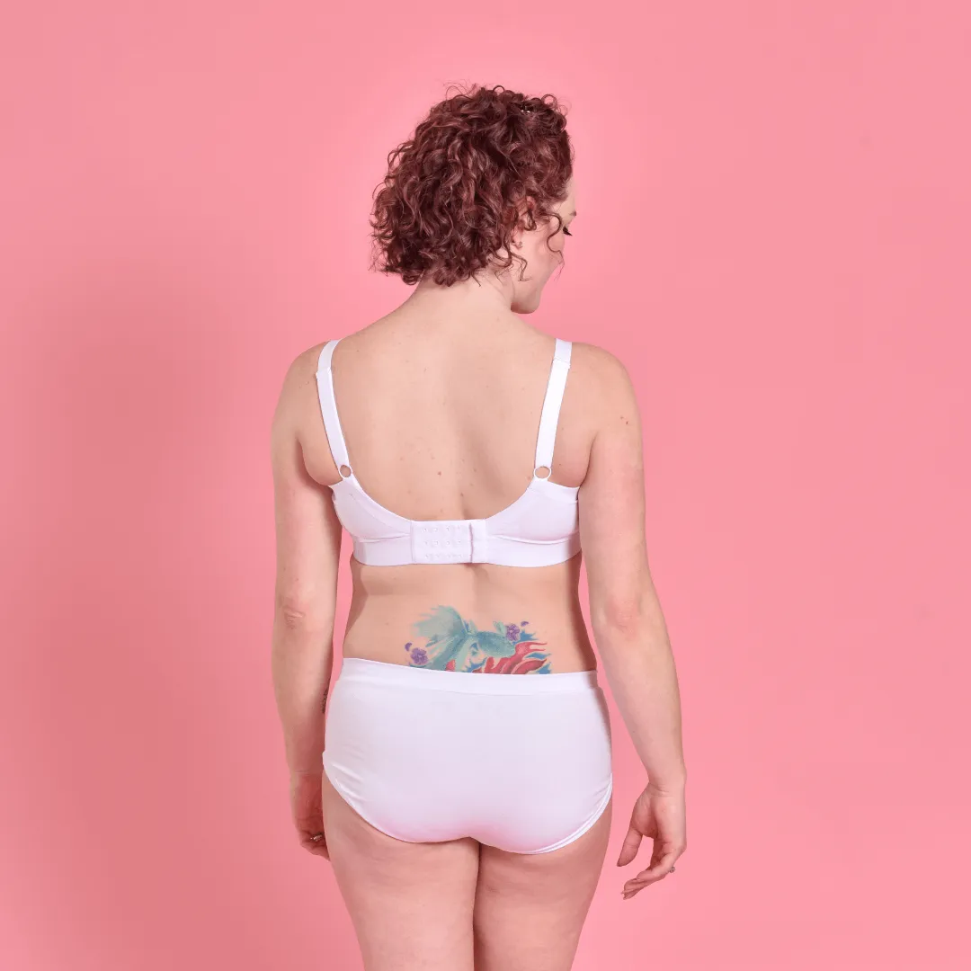 Flexi-Size Bra - White
