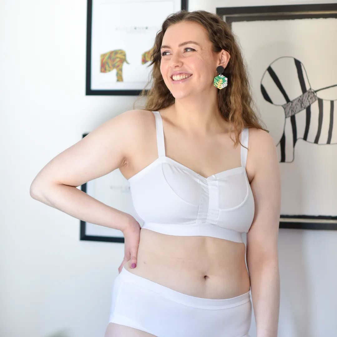 Flexi-Size Bra - White