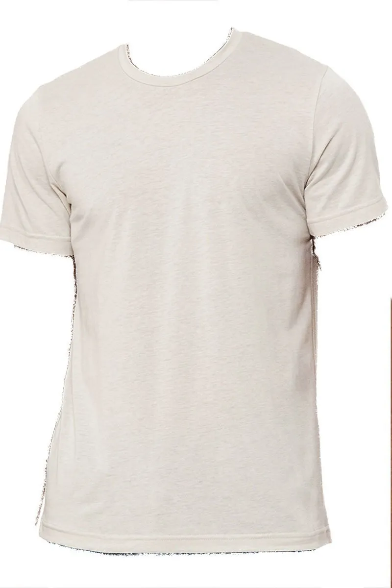 Floral Cross Tri-Blend Short Sleeve Tee