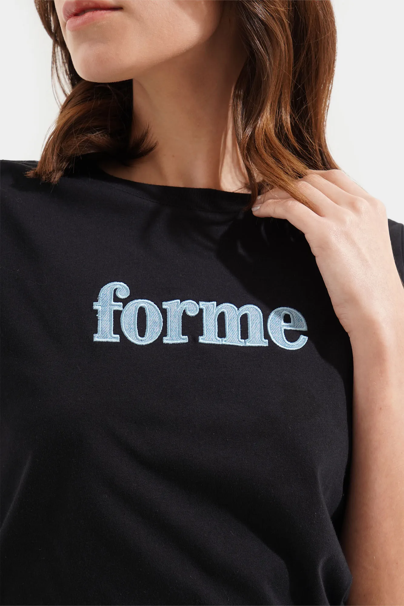 ForMe Denim Logo Tee