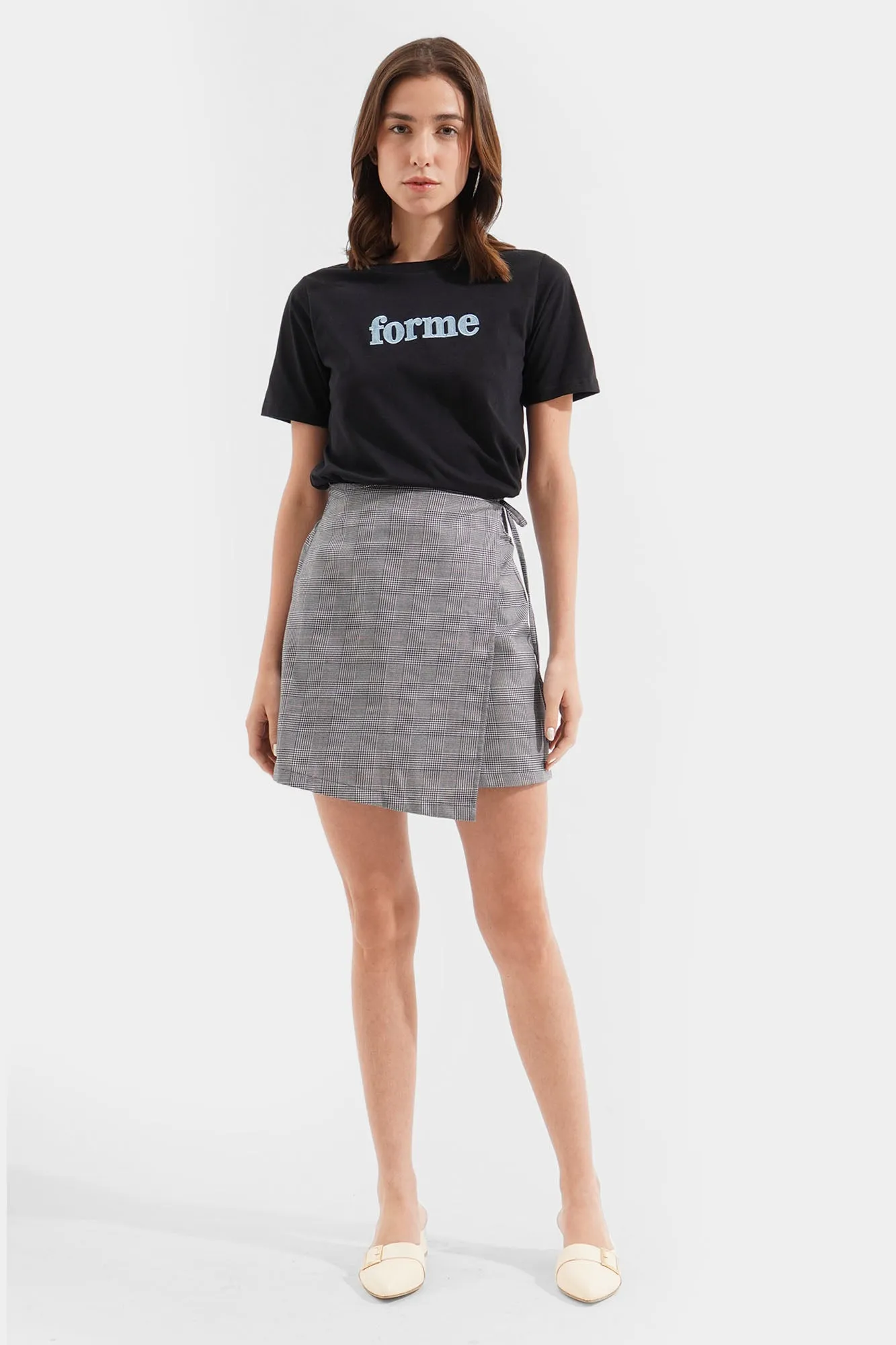 ForMe Denim Logo Tee