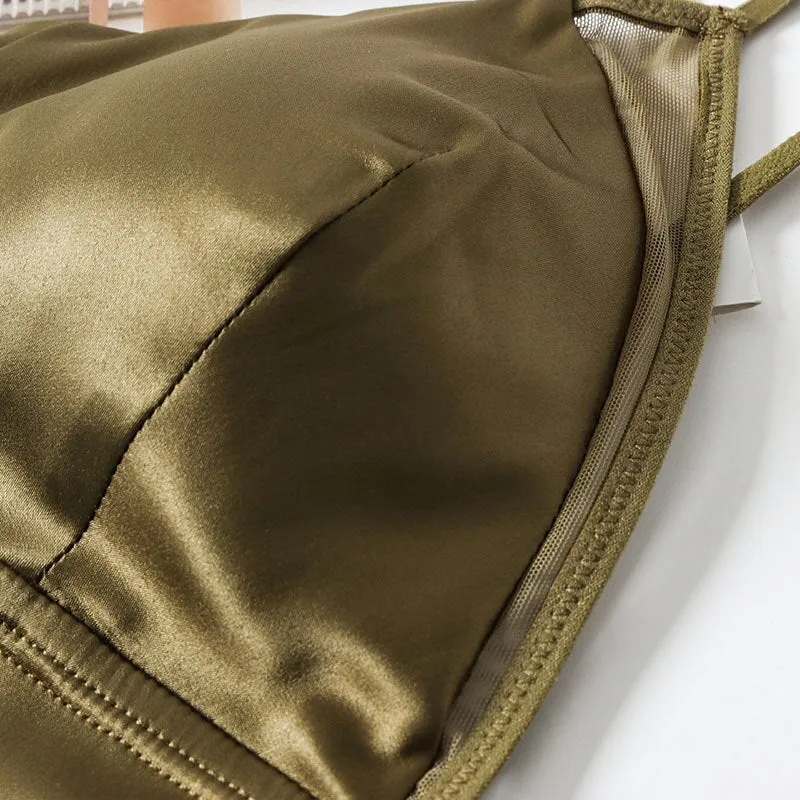 French Seamless Mulberry Silk Bras by Irene's Secret - Ultimate Comfort