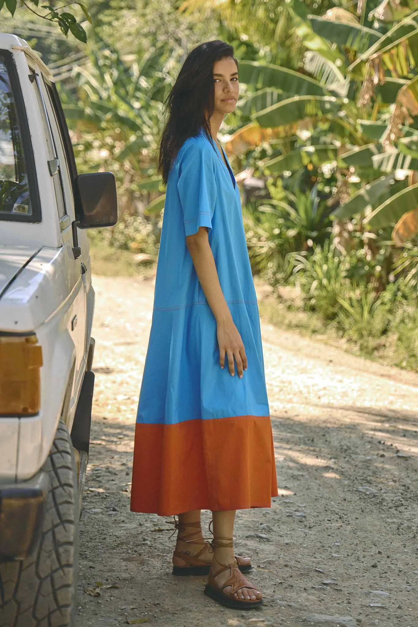 Gigi Dress - Color Block