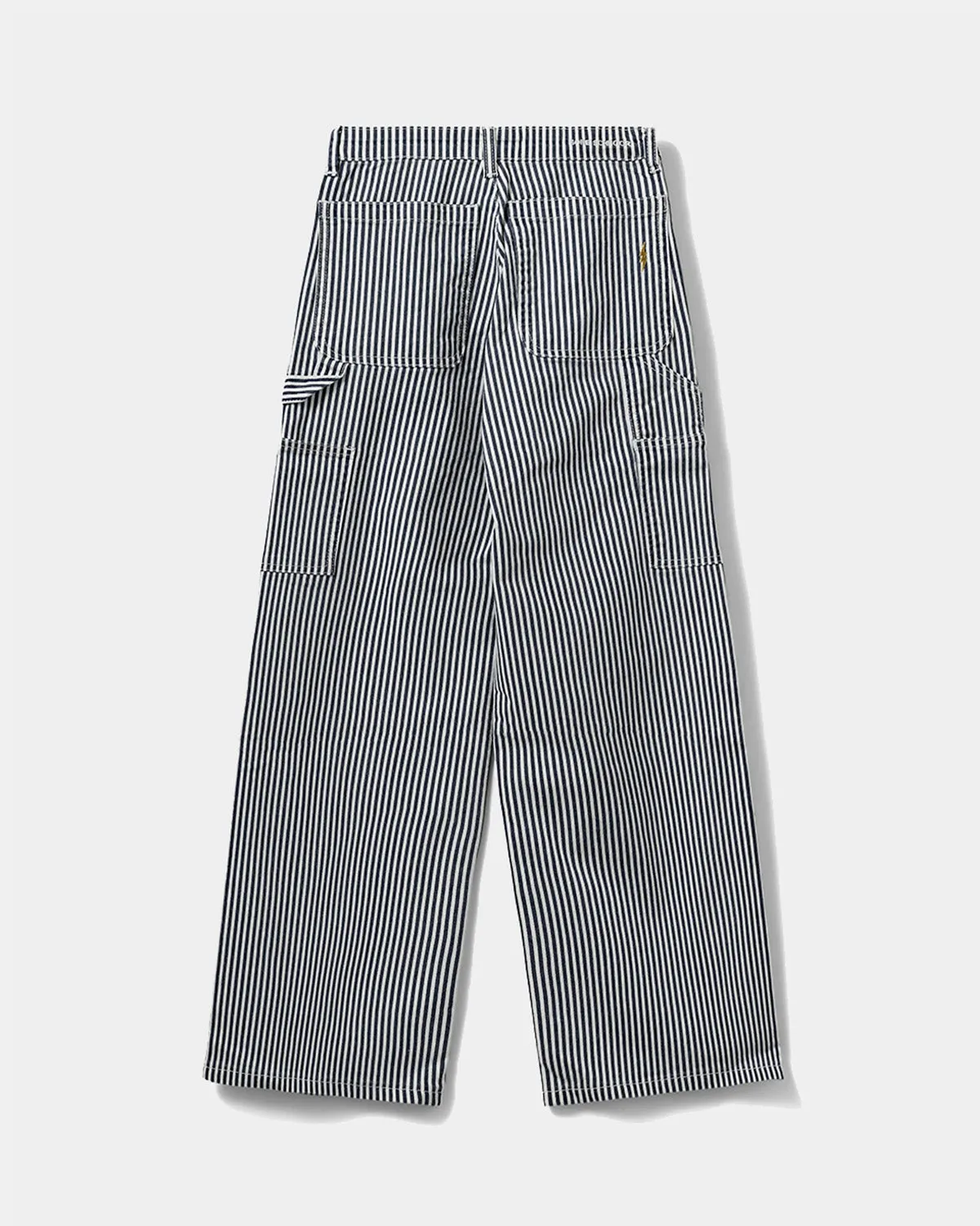 GITTESY TROUSERS - Grey Striped
