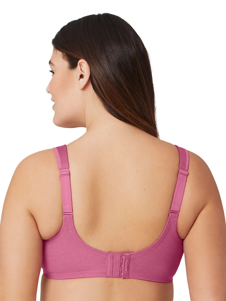 Glamorise Bra 1010 - Magiclift Natural Shape Support Bra - Red Violet
