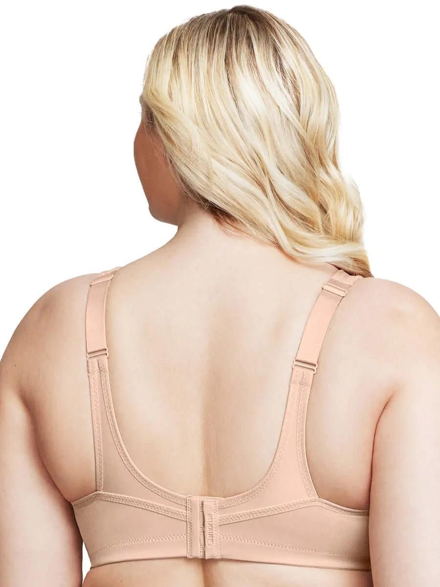 Glamorise Bra 1066 - No-Bounce Camisole Sports Bra - Cafe