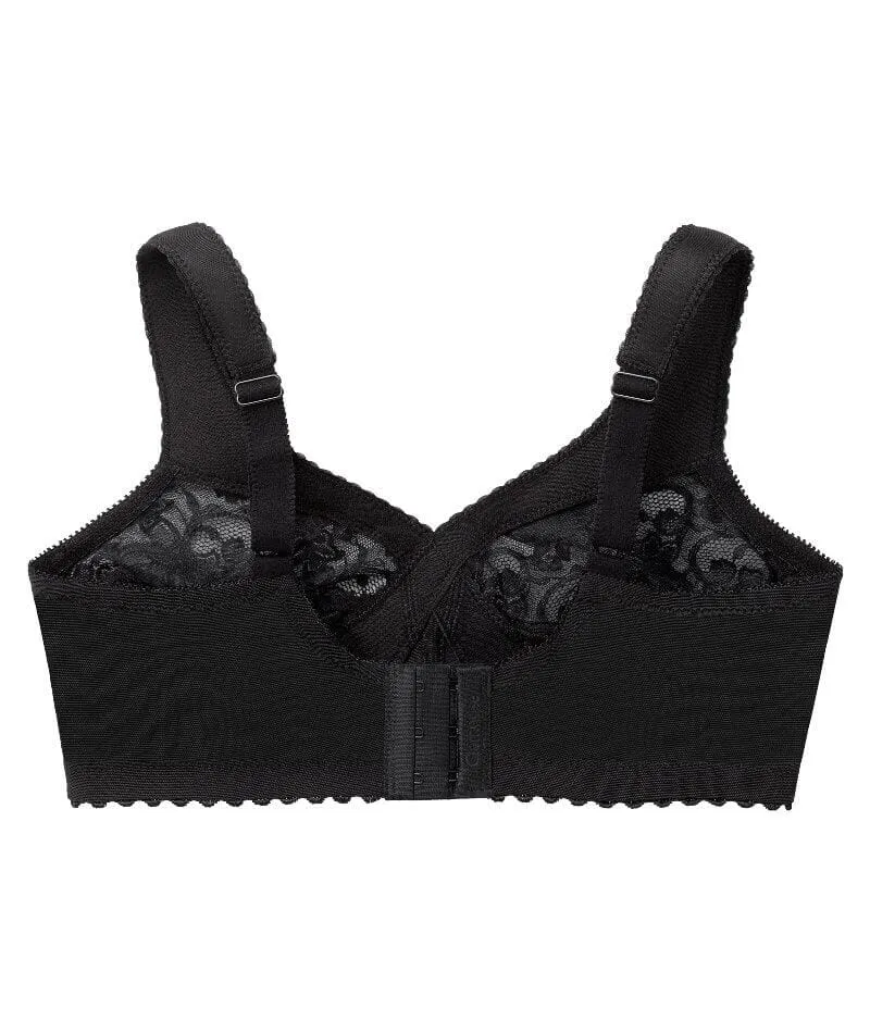 Glamorise Magiclift Original Wire-Free Support Bra - Black