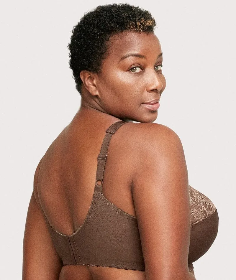 Glamorise Magiclift Original Wire-Free Support Bra - Mocha