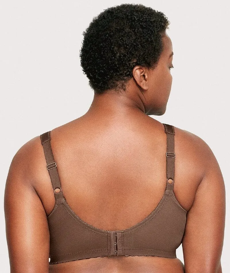 Glamorise Magiclift Original Wire-Free Support Bra - Mocha