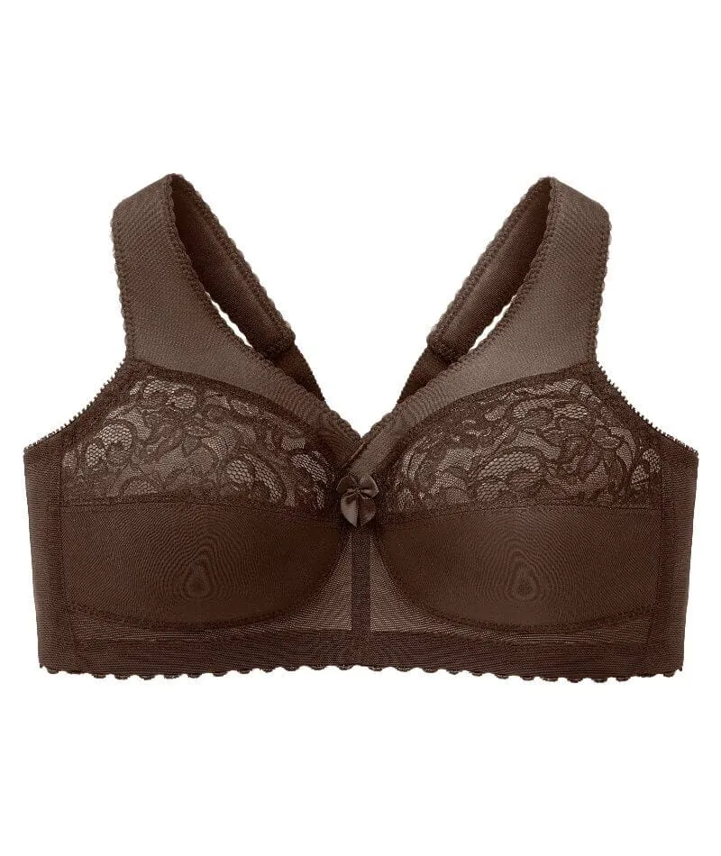 Glamorise Magiclift Original Wire-Free Support Bra - Mocha