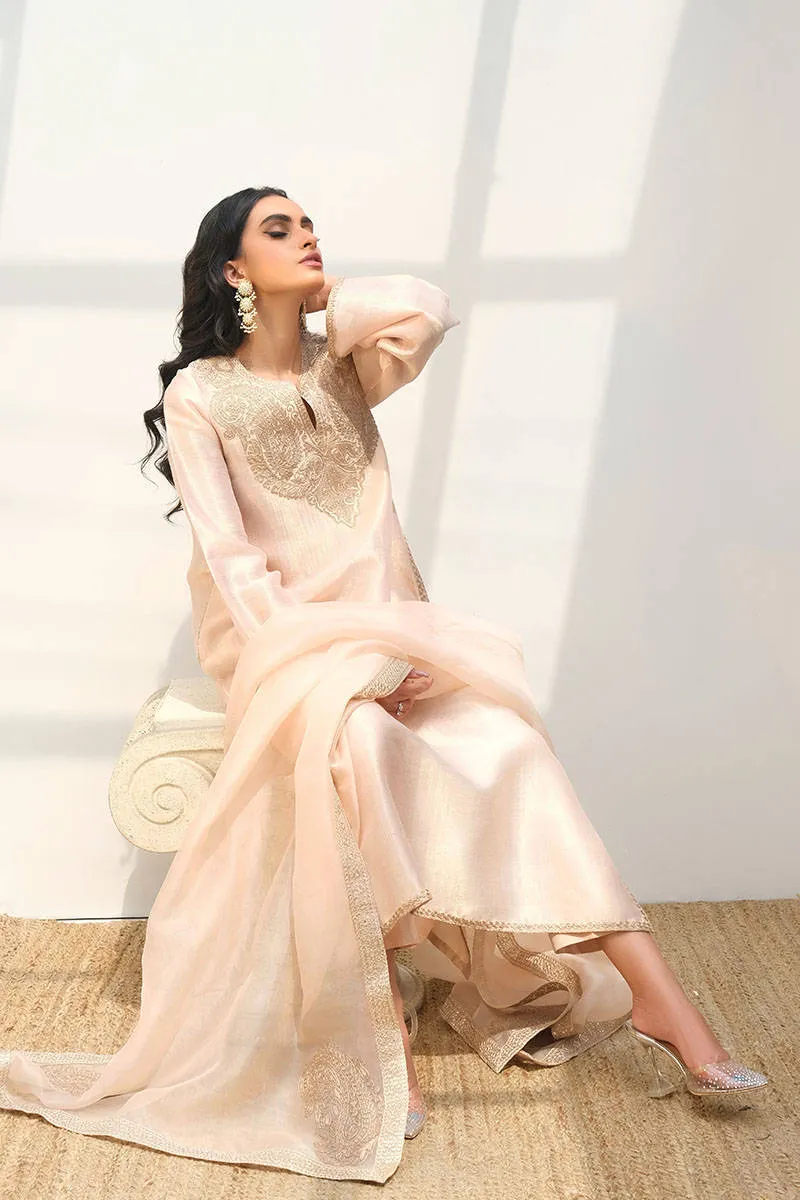 GOLDEN SEHR WITH PANTS AND DUPATTA