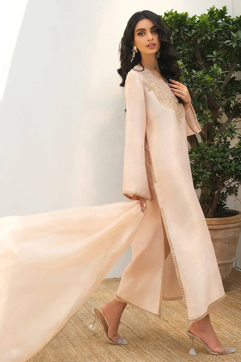 GOLDEN SEHR WITH PANTS AND DUPATTA