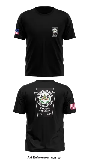 Graham Security Police Inc Store 1 Core Men's SS Performance Tee - M2HT63