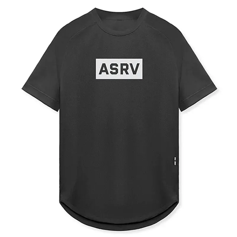 Gym Summer Men's Fitness Quick Dry Running Short Sleeve T-Shirt - Skinny O Neck Sweatshirt, Male Casual Tee Tops, Workout Clothing