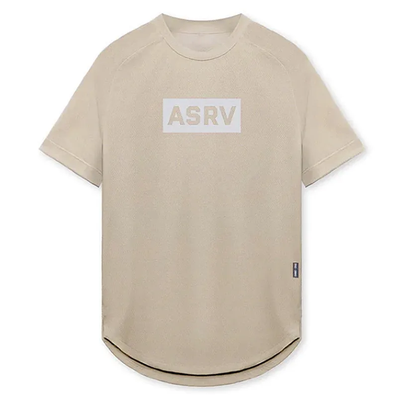 Gym Summer Men's Fitness Quick Dry Running Short Sleeve T-Shirt - Skinny O Neck Sweatshirt, Male Casual Tee Tops, Workout Clothing