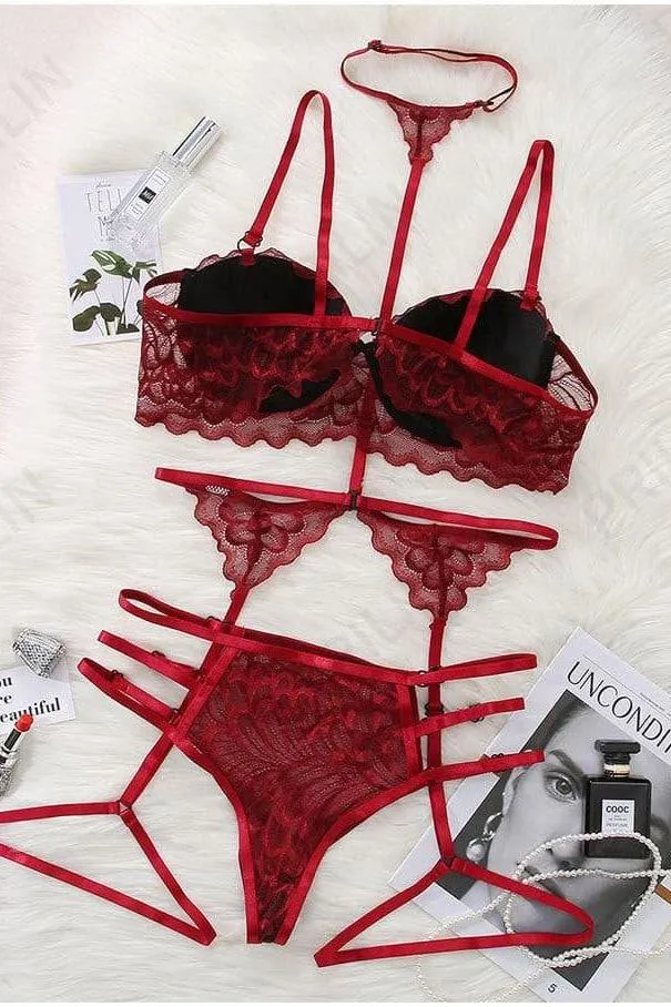 Halter straps around the legs 3 Pieces set