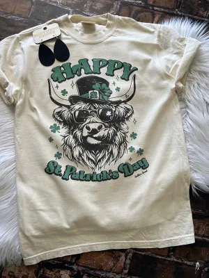 Happy St. Patrick's Day Comfort Color Tee