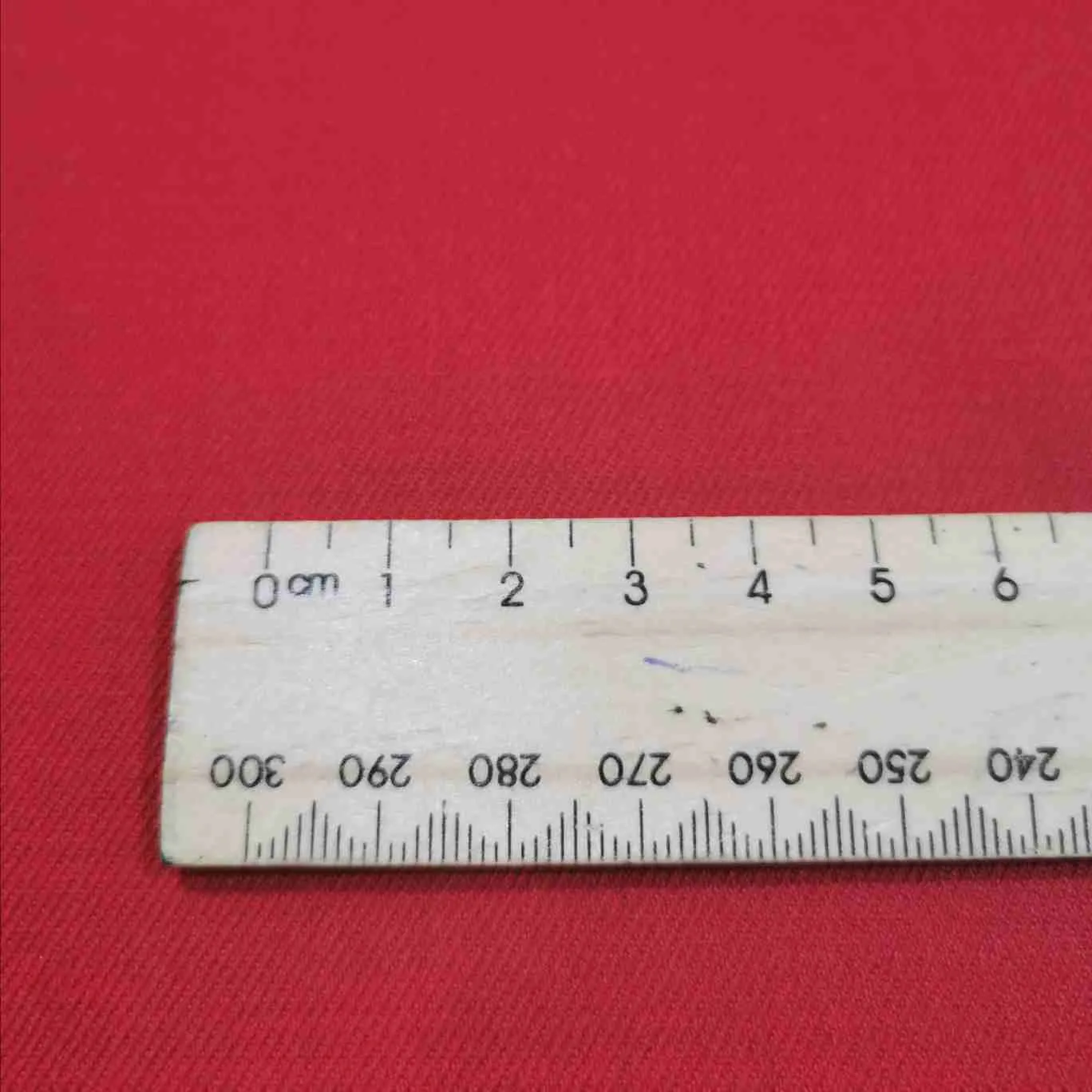 Hartley Wool Cotton Twill, Red