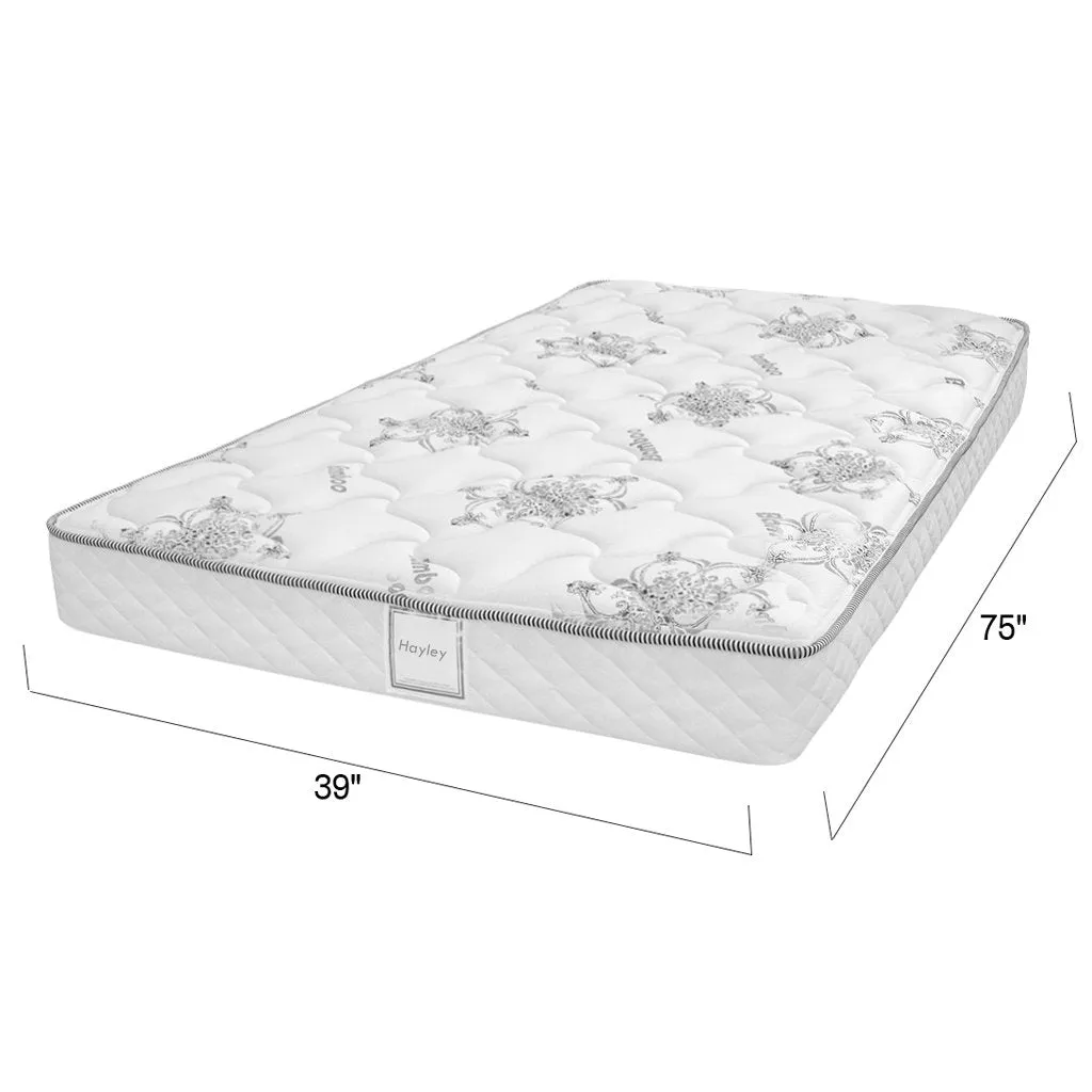 Hayley collection twin mattress and boxspring set – comfort and durability